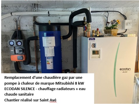 AVENIR CHAUFFAGE 56 - POMPE A CHALEUR / CHAUDIERE - RGE